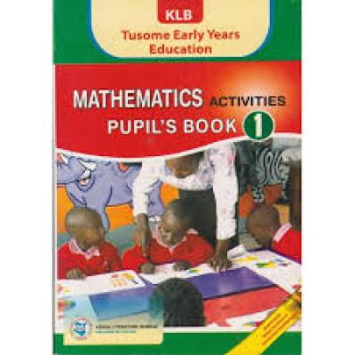 Klb Tusome Early Years Education Math Grd 1